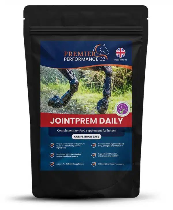 A daily joint supplement for horses